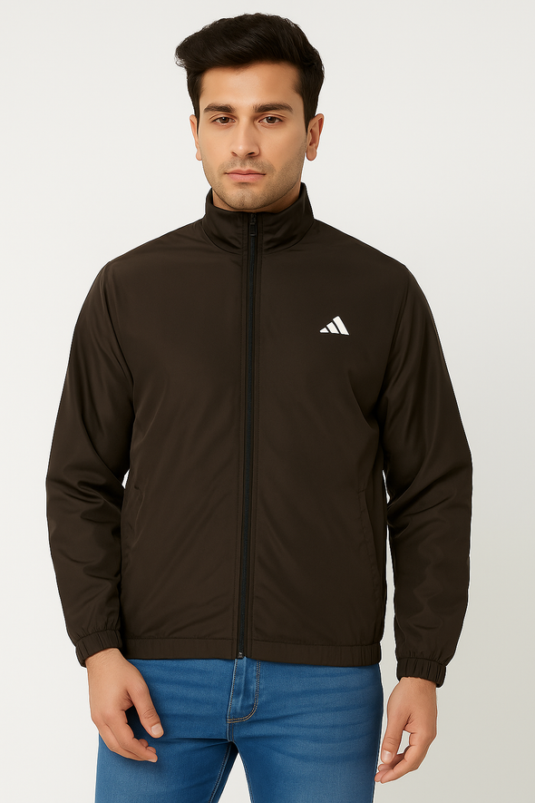 Dark Brown Wind Break Jacket