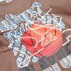 Basket Ball T-Shirt- Brown