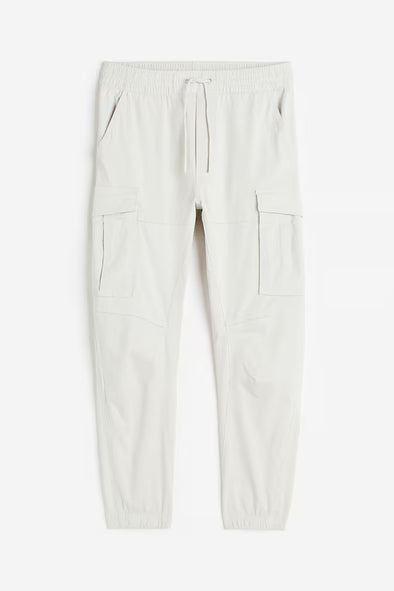 Men’s White Cargo Trouser – Comfortable & Stylish Everyday Wear