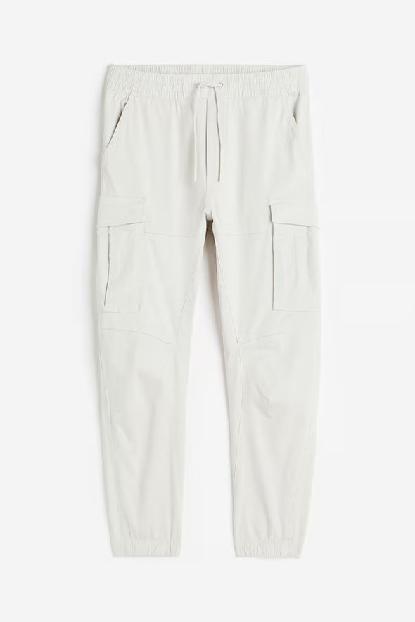 Men’s White Cargo Trouser – Comfortable & Stylish Everyday Wear