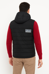 Men’s Black Sleeveless Puffer Jacket