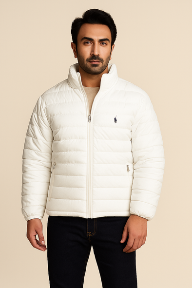 White Puffer Jacket