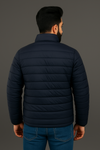 Navy Blue Puffer Jacket