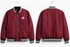 CLASSIC BOMBER JACKET MAROON COLOR