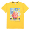 BASKET-BALL T-SHIRT-YALLOW