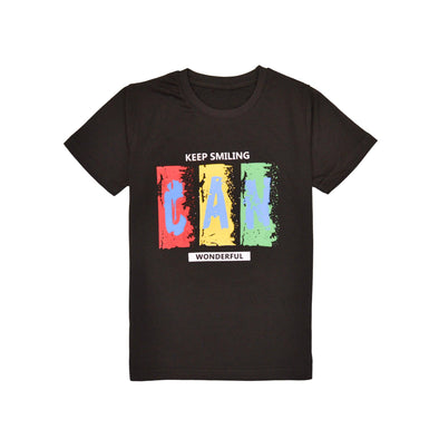 CAN WONDERFUL T-SHIRT BLACK