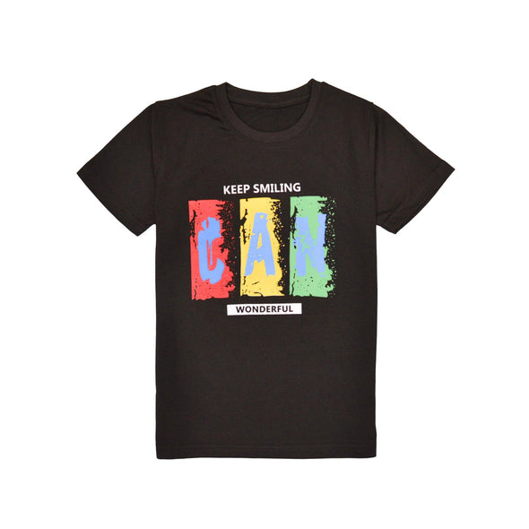 CAN WONDERFUL T-SHIRT BLACK