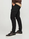 Men’s Black  Cargo Trouser – Comfortable & Stylish Everyday Wear